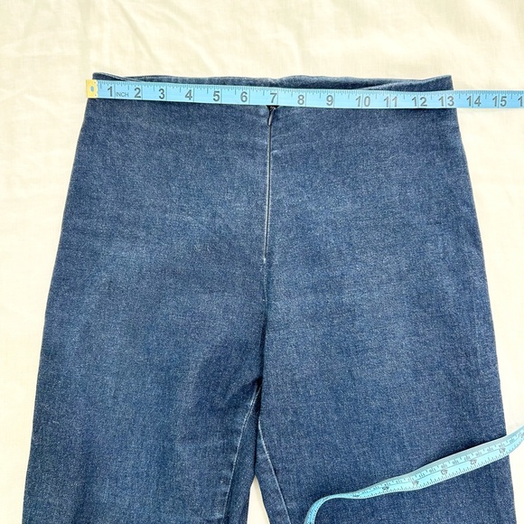 Cop.Copine Flared Cropped Flat Front Pant - Picture 10 of 15